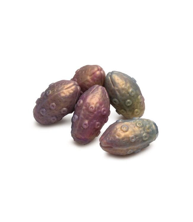 XR Brands Creature Cocks - Deep Invader Tentacle Ovipositor Siliconen Dildo met Eitje