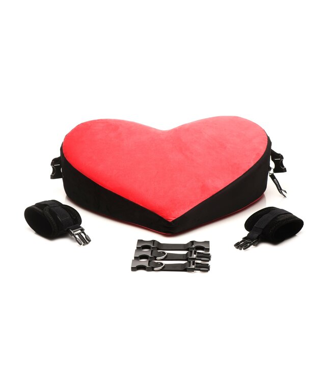 XR Brands XR Brands - Bondage Kussen - Rood & Zwart