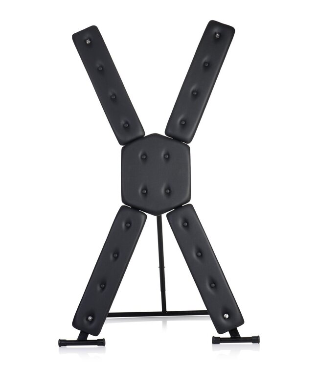 XR Brands XR Brands - St. Andrews Cross - Zwart