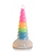 XR Brands XR Brands - Lichtgevende Regenboog Siliconen Dildo
