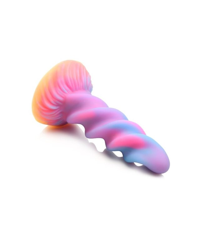 XR Brands Glow-in-the-Dark Eenhoorn Dildo