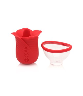 XR Brands Lily Lover Zuigende en Vibrerende Clitoris Stimulator