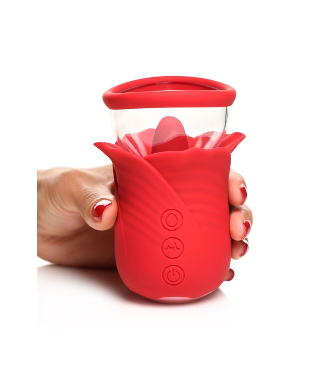 XR Brands Lily Lover Zuigende en Vibrerende Clitoris Stimulator