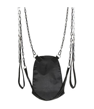 XR Brands Nylon Sling - Zwart