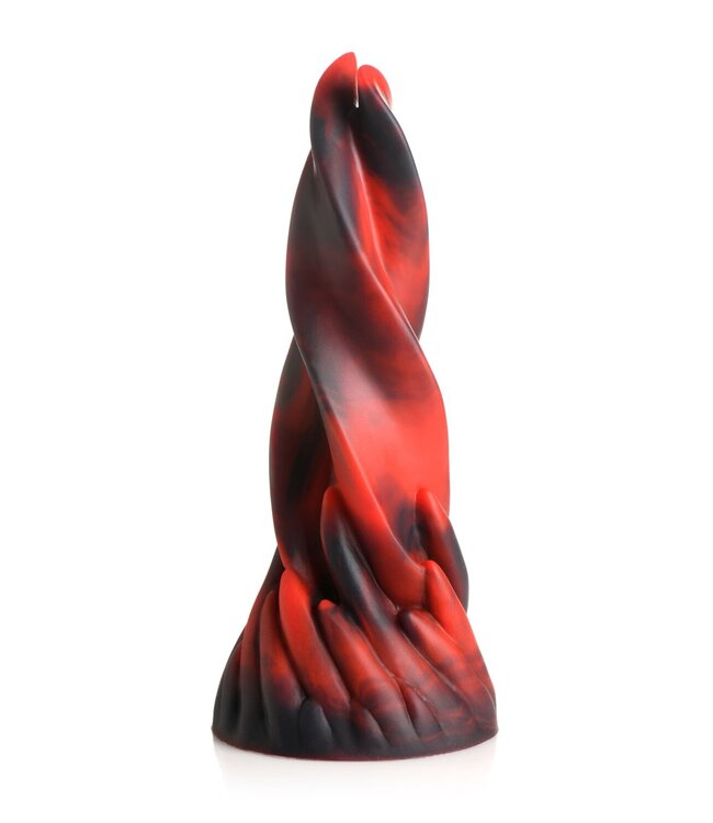 XR Brands Hell Kiss Twisted Tongues Siliconen Dildo