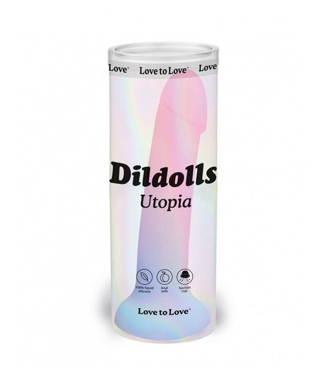 Rimba Love to Love - Utopia - Dildolls - Maat L - Roze/Violet/Blauw