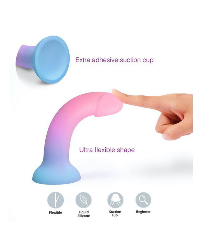 Rimba Love to Love - Utopia - Dildolls - Maat S - Roze/Violet/Blauw