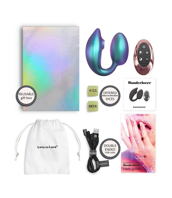 Rimba Love to Love - Wonderlover - Clitorisvibrator - Turquoise