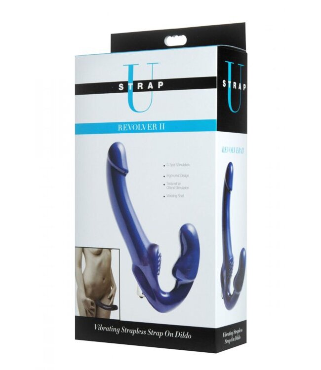 XR Brands Revolver II Vibrerende Strapless Strap-On