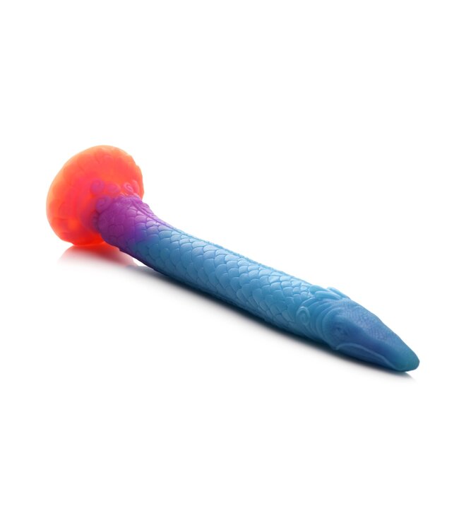 XR Brands Glow-in-the-Dark Dragon Siliconen Anaal Dildo