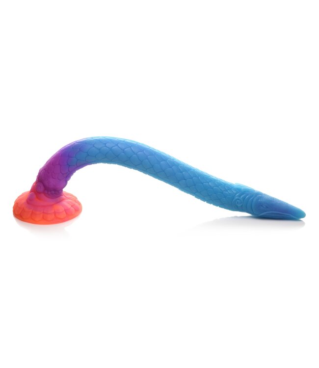 XR Brands Glow-in-the-Dark Dragon Siliconen Anaal Dildo