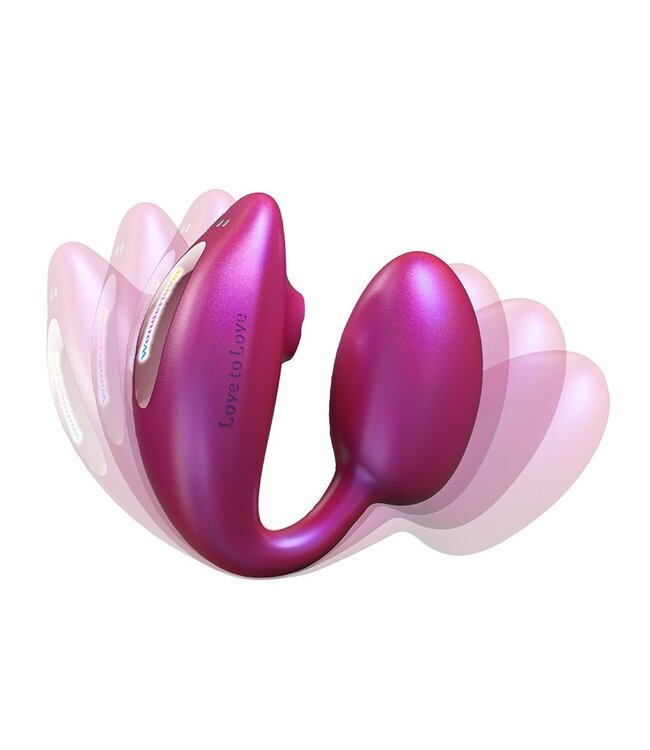 Rimba Love to Love - Wonderlover - Clitorisvibrator - Roze