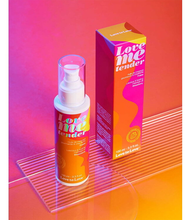 Rimba Love To Love - Love Me Tender Massageolie - Strawberry