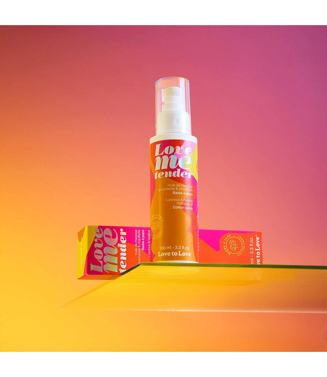 Rimba Love To Love - Love Me Tender Massageolie - Cotton Candy