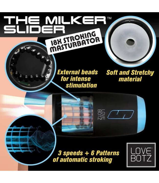 XR Brands De Milker Slider Masturbator