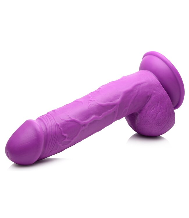XR Brands Poppin Dildo 20 cm - Paars