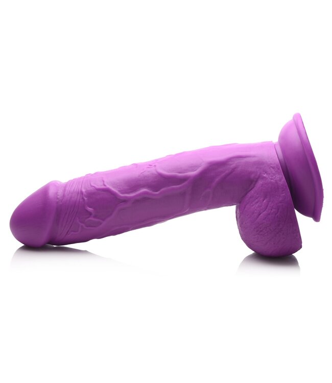 XR Brands Poppin Dildo 20 cm - Paars