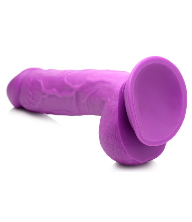 XR Brands Poppin Dildo 20 cm - Paars