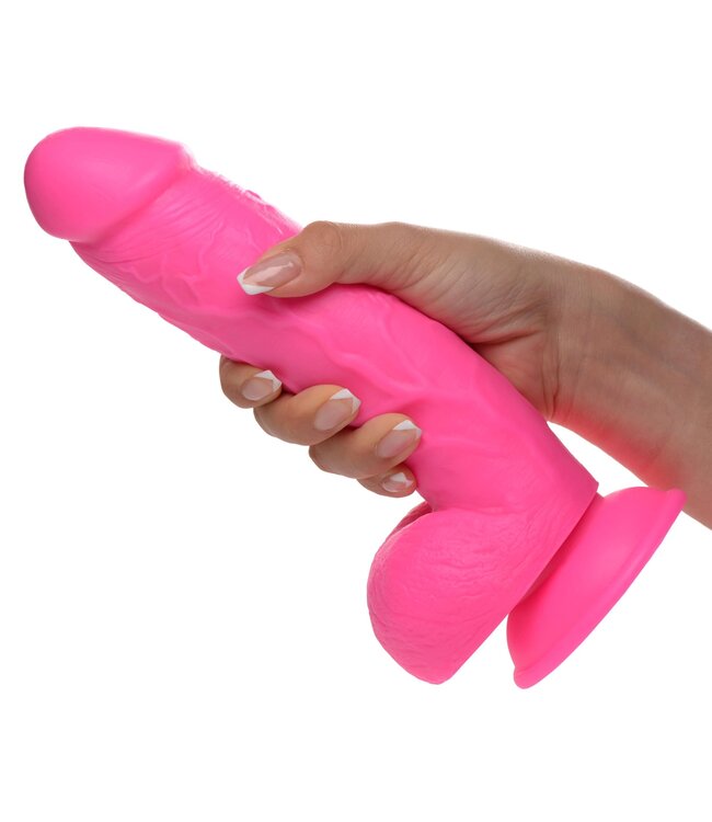 XR Brands Poppin Dildo 20 cm - Roze