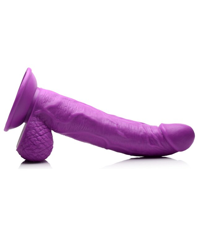 XR Brands Poppin Dildo 19 cm - Paars