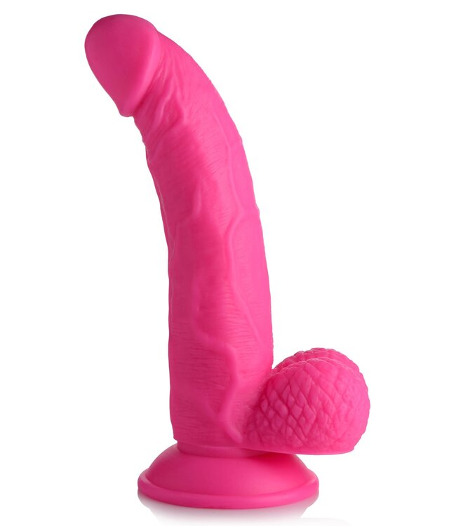 XR Brands Poppin Dildo 19 cm - Roze