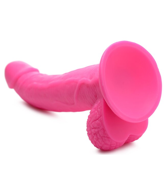 XR Brands Poppin Dildo 19 cm - Roze