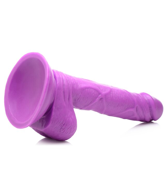 XR Brands Poppin Dildo 16,5 cm - Paars