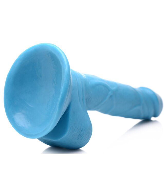 XR Brands Poppin Dildo 16,5 cm - Blauw