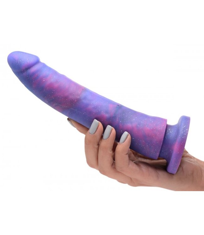 XR Brands Strap U - Magic Stick Siliconen Dildo Met Glitters - 20 cm