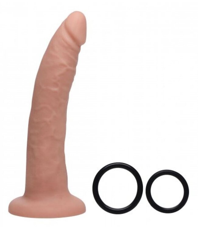 XR Brands Realistische Dildo Met Harnas - 19.5 cm.