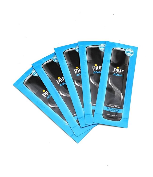 Rimba pjur - Aqua - Glijmiddel op waterbasis - 50 zakjes van 1.5 ml