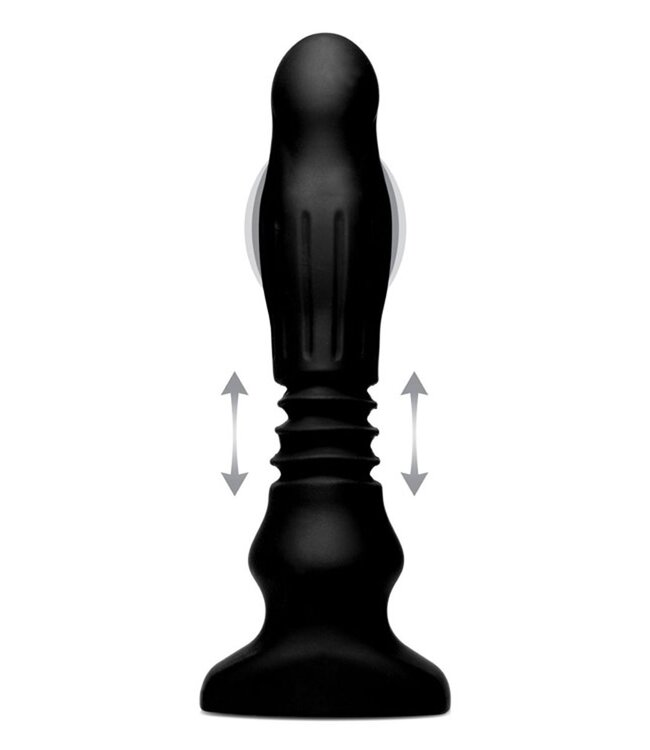 XR Brands Thunder Plugs - Stotende & Vibrerende Anaal Vibrator