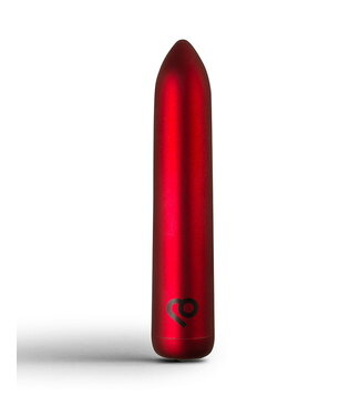 Rimba Rocks-Off - Oplaadbare Bulletvibrator - Klaproosrood