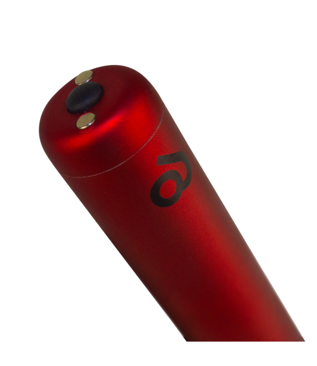 Rimba Rocks-Off - Oplaadbare Bulletvibrator - Klaproosrood