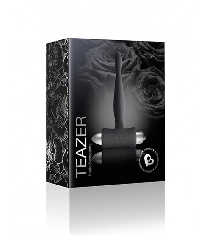 Rimba Rocks-Off - Petite Sensations Teazer - Anale Vibrator - Zwart