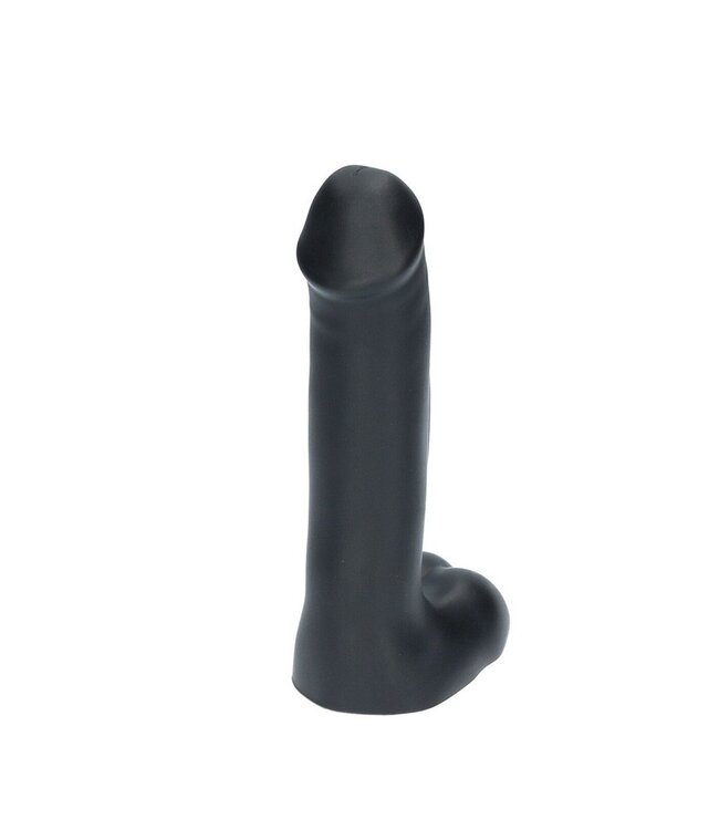 Rimba Ylva & Dite - Icarus - Dildo met Ballen - Metallic Zwart / Grijs