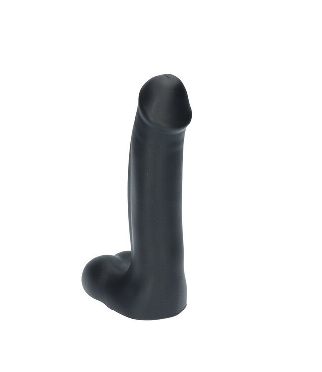 Rimba Ylva & Dite - Icarus - Dildo met Ballen - Metallic Zwart / Grijs