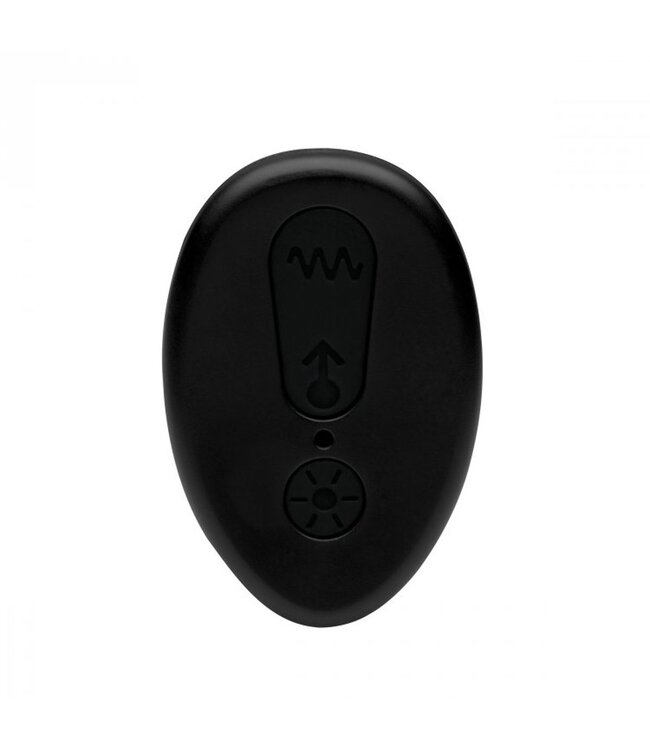 XR Brands Stotende Anaal Plug met Afstandsbediening