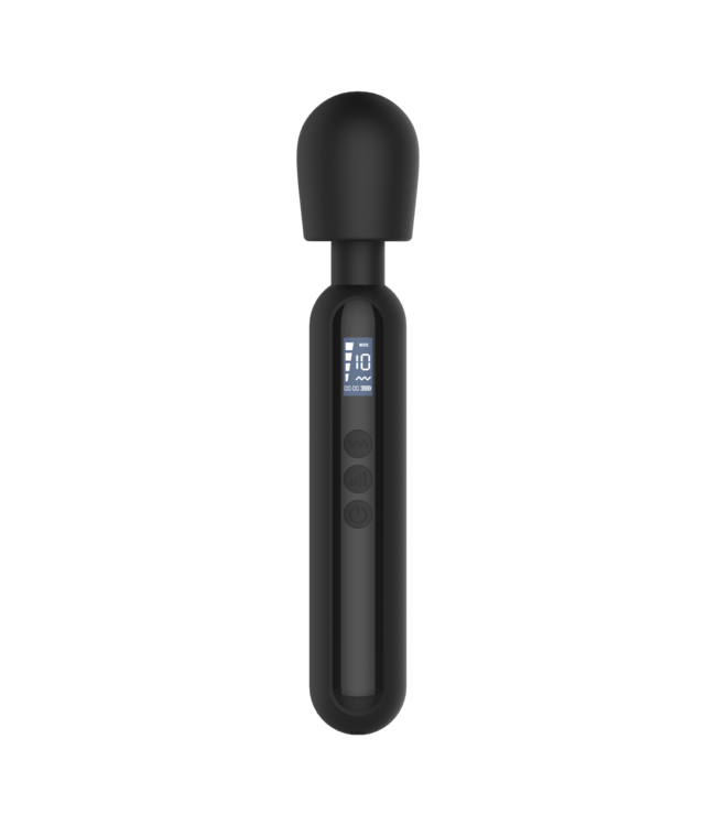 Rimba Rimba Toys - Sensual Nights SN10 - Medium Wand Massager - Zwart