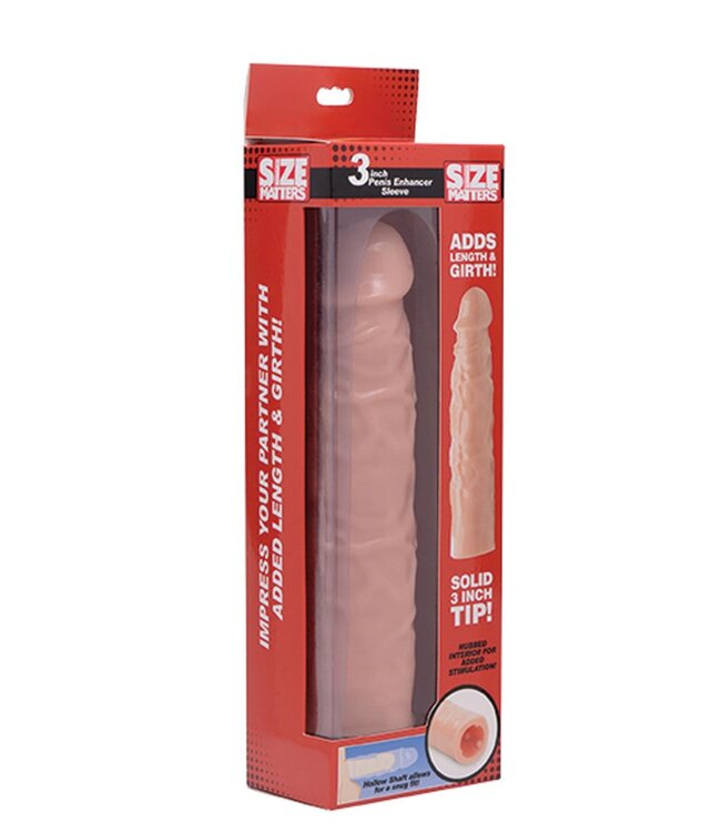 XR Brands Flesh Penis Enhancer Penissleeve