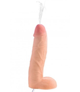XR Brands Dual Density Spuitende Dildo - 25 cm