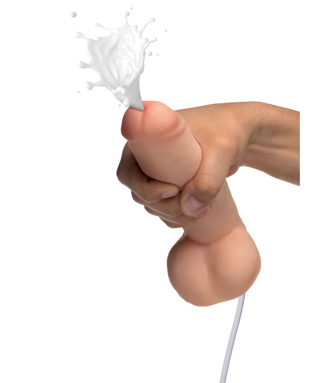 XR Brands Dual Density Spuitende Dildo - 20 cm