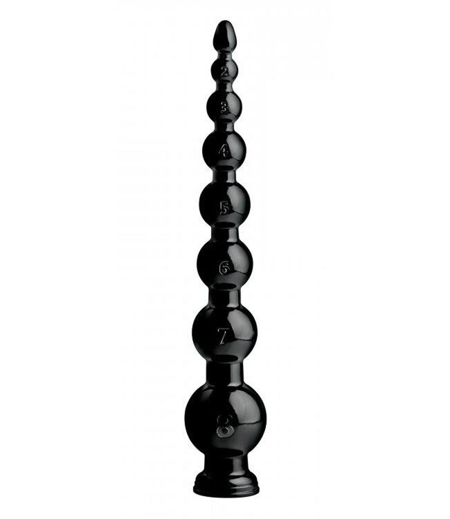 XR Brands Graduated Bead Anal Snake Anaaldildo - 49 cm