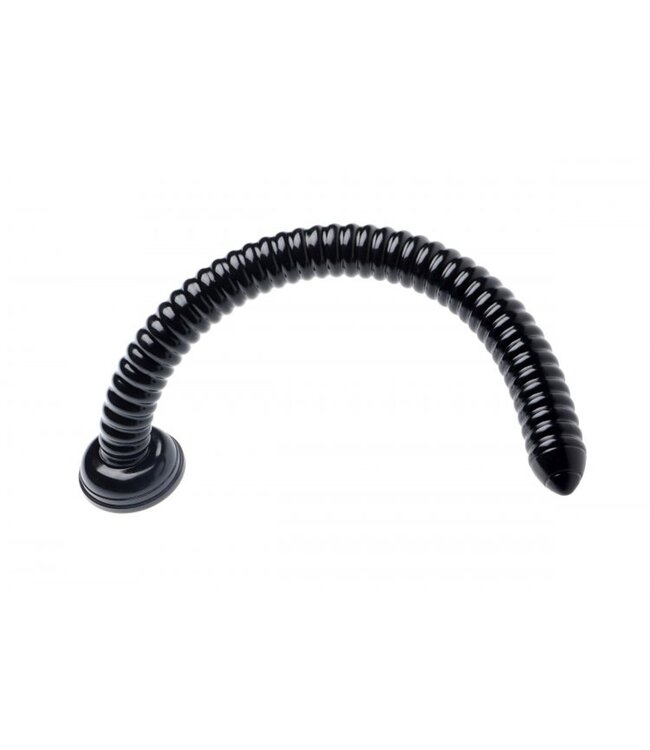 XR Brands Ribbed Anal Snake Anaaldildo - 48 cm