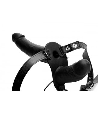 XR Brands Power Pegger Dubbele Strap-On Vibrator