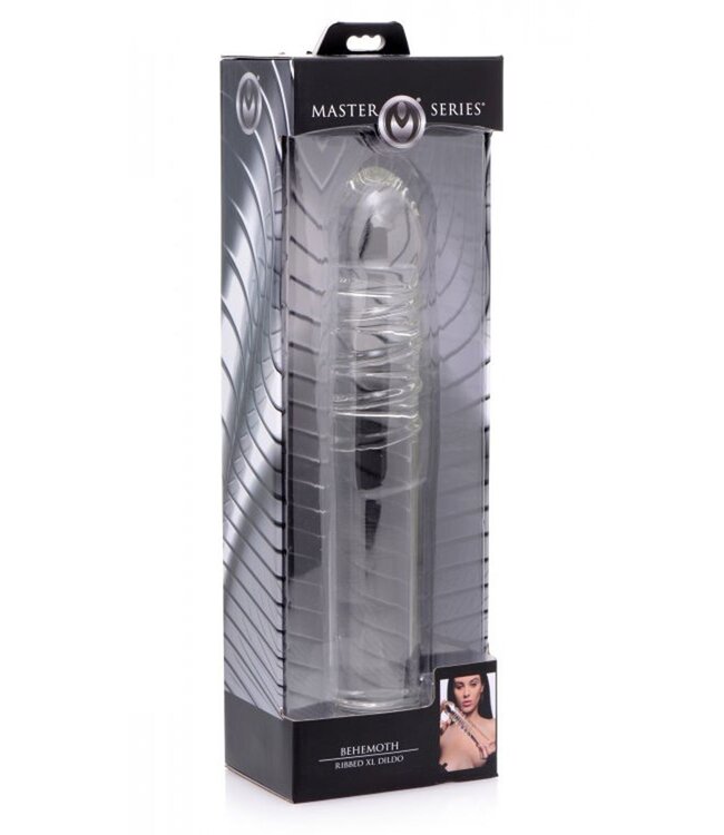 XR Brands Behemoth Glazen XL Dildo