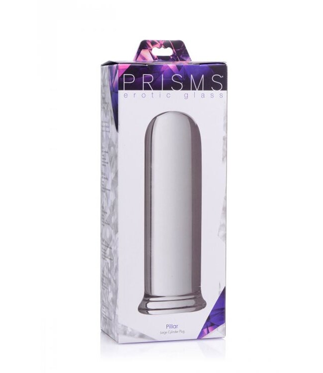 XR Brands Pillar - Glazen Dildo/Plug