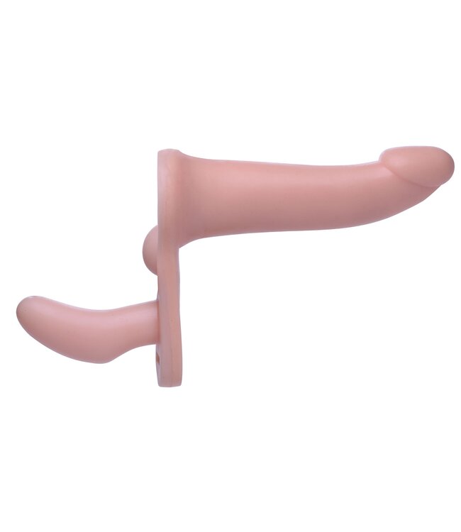 XR Brands Plena II Dubbele Voorbind Dildo + Harnas