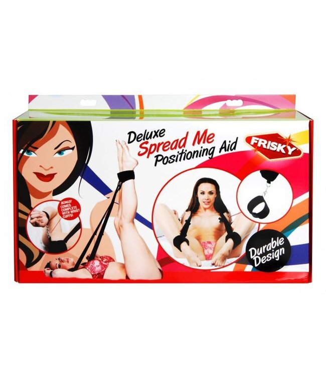 XR Brands Frisky - Deluxe Spread Me Sekshulp - met boeien