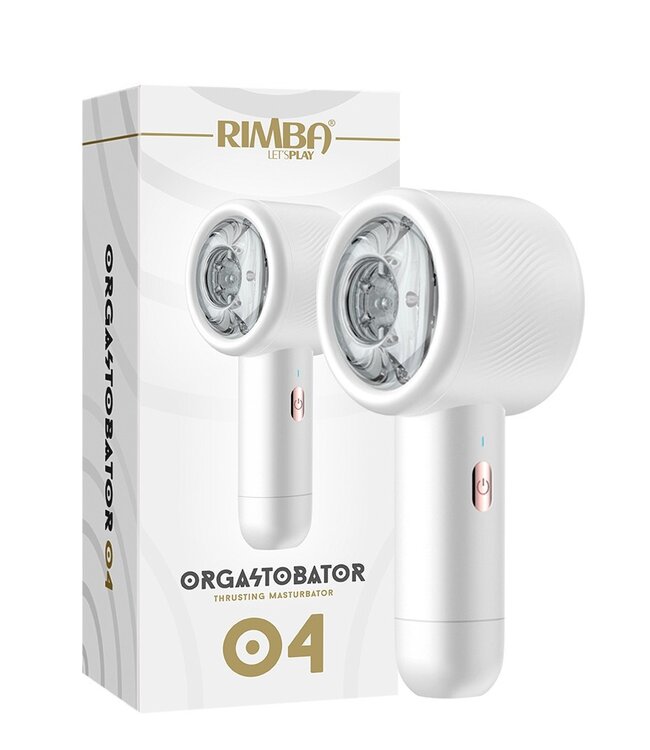 Rimba Rimba Toys - Orgastobator 04 - Mannelijke Masturbator - Wit